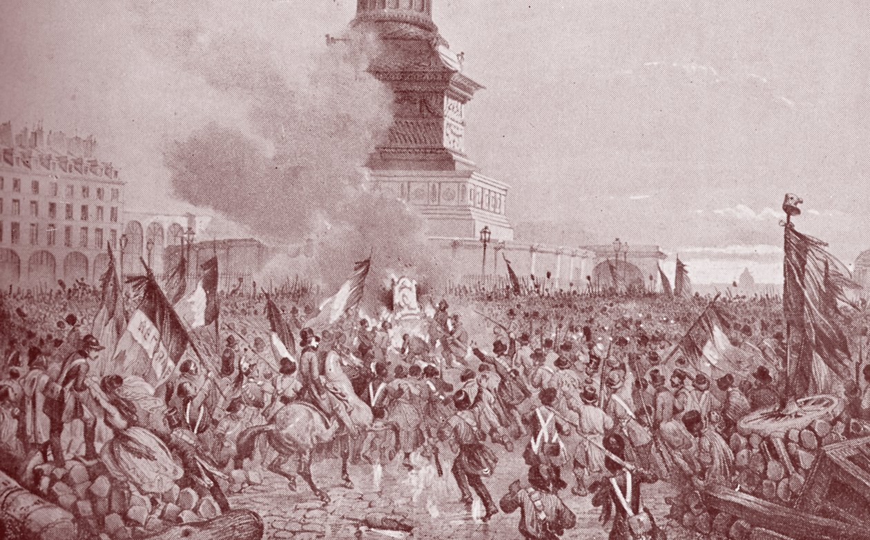 Französische Revolution von 1848 von Nicolas d