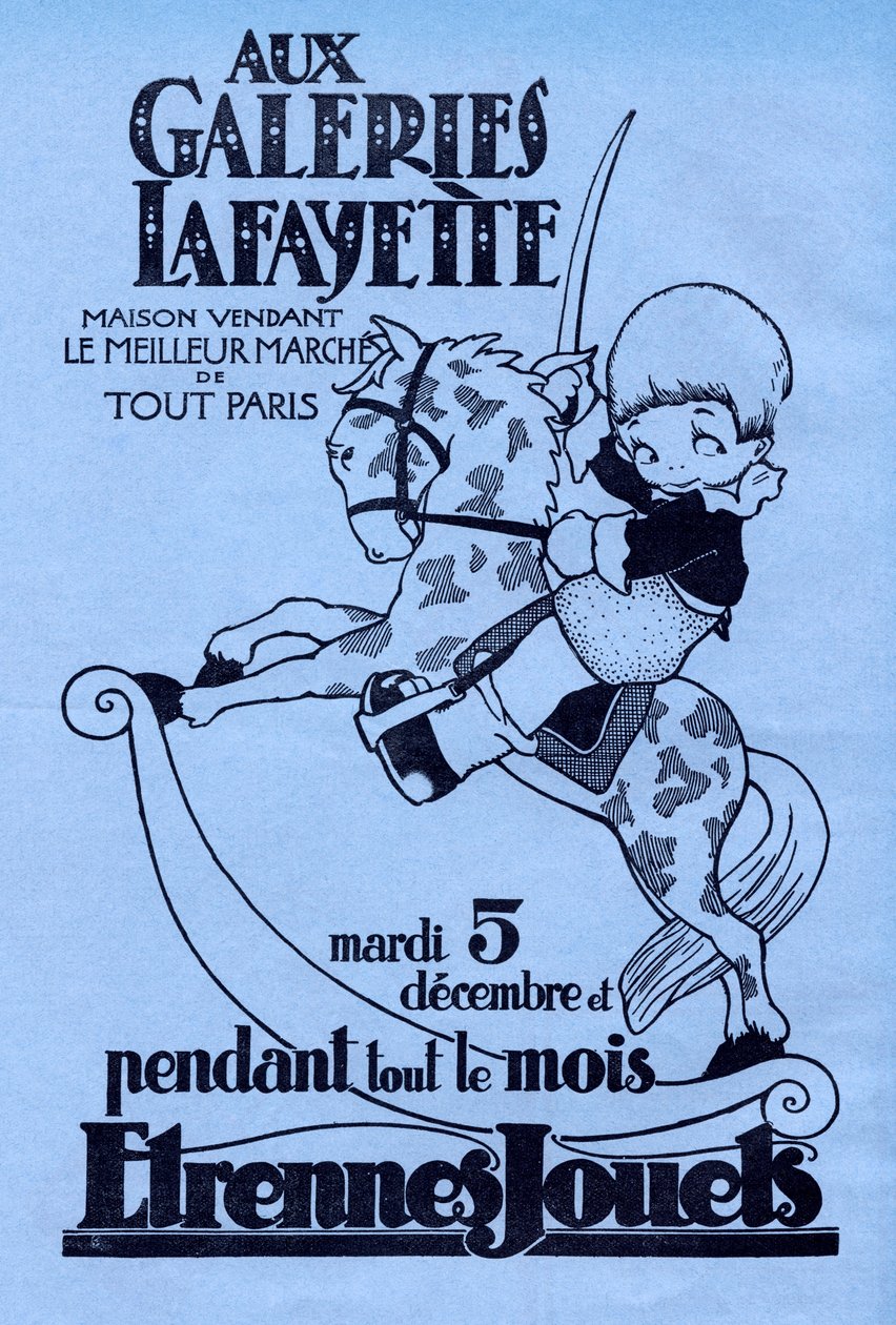 Galeries Lafayette von Unbekannter Künstler