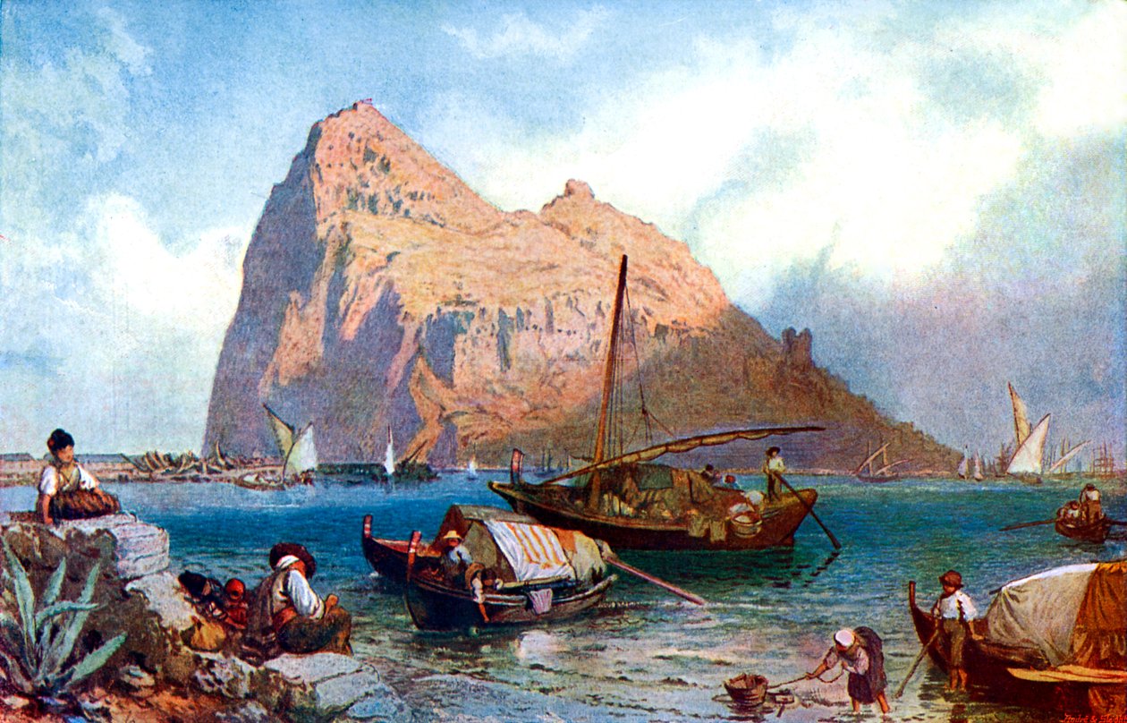 Gibraltar von Unbekannter Künstler