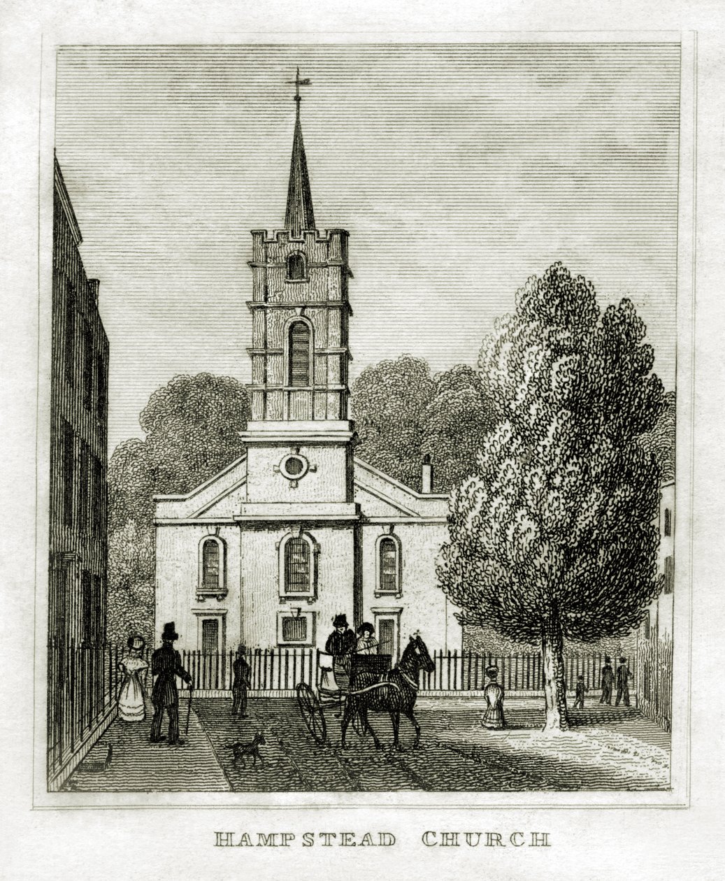 Hampstead Kirche von Unbekannt