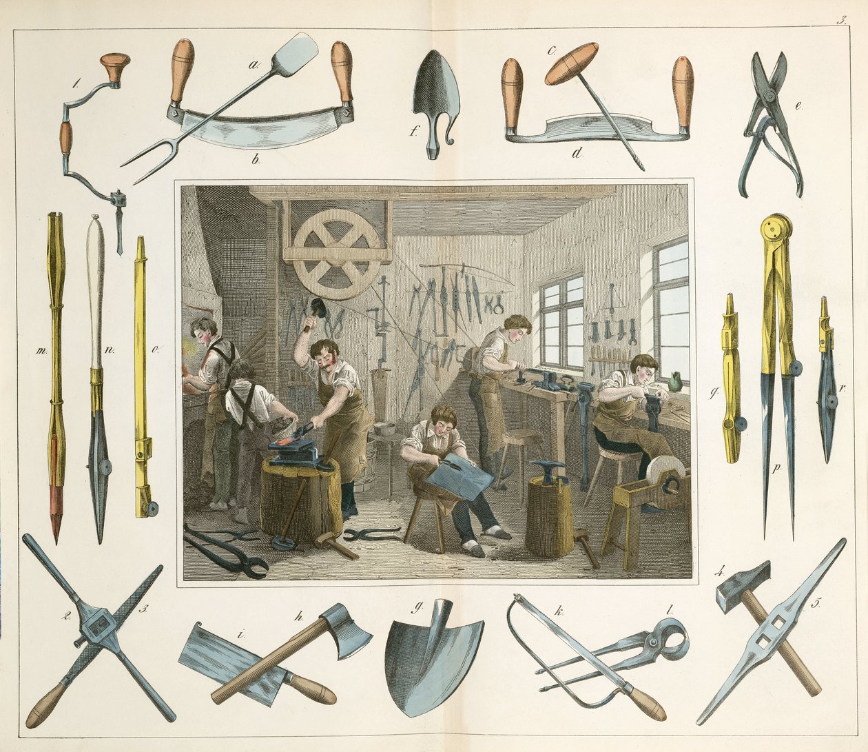 Handwerkzeuge Der Instrumentenmacher von Unbekannt