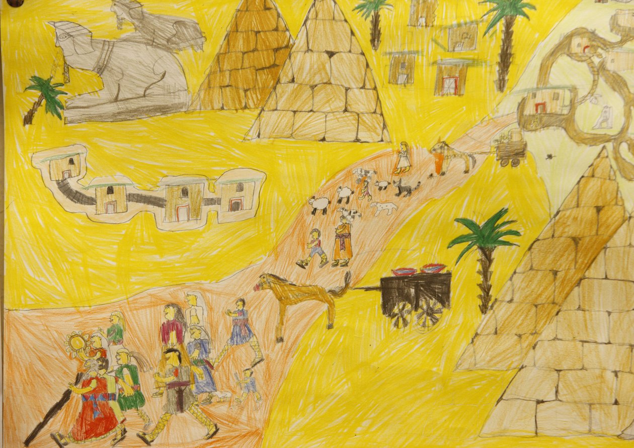 Hebräer verlassen Ägypten, Budapest, Ungarn von Unbekannt