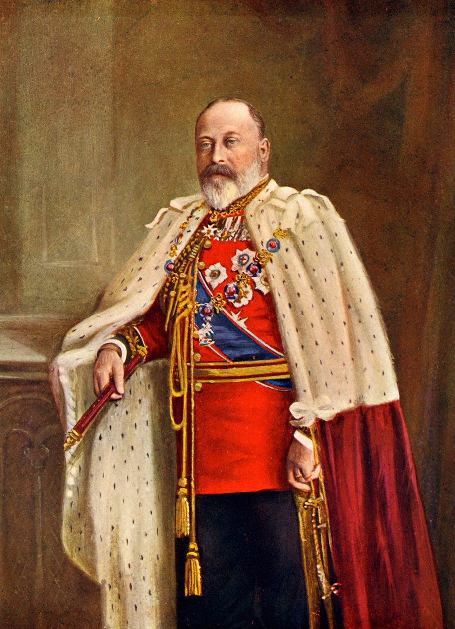 Seine Majestät König Edward VII. von England von Unbekannter Künstler