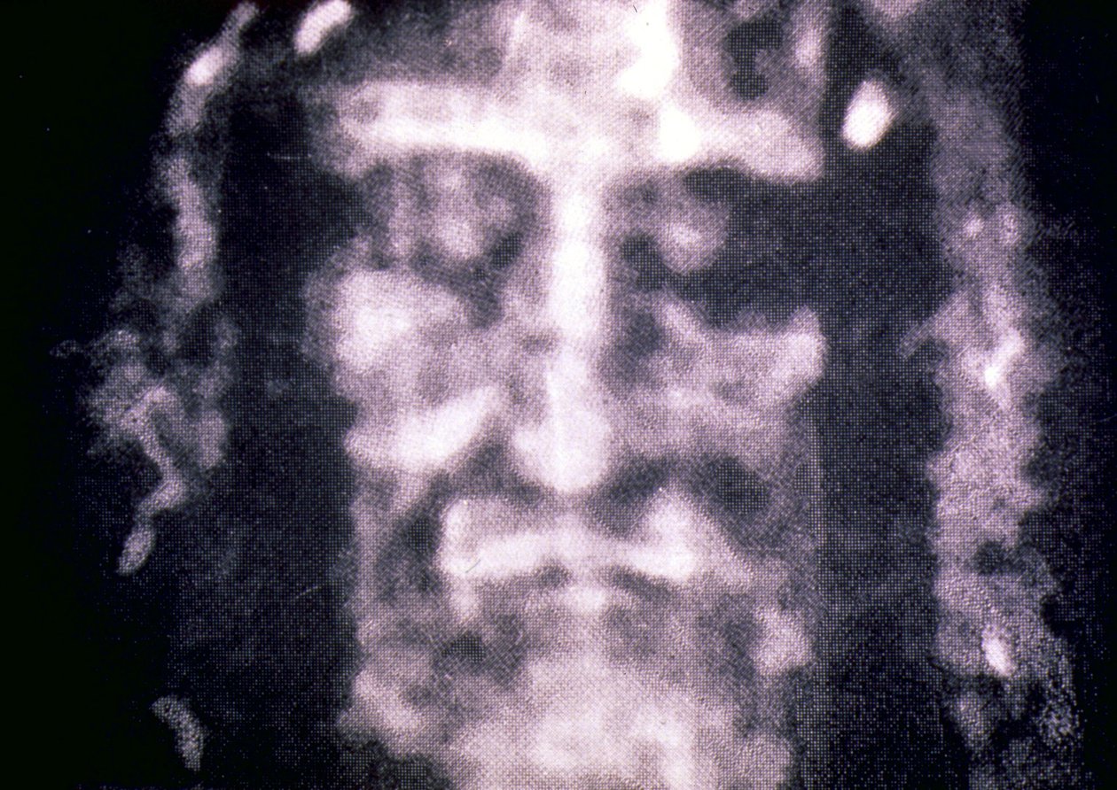 Heiliges Grabtuch von Turin, Christusgesicht von Unbekannter Künstler