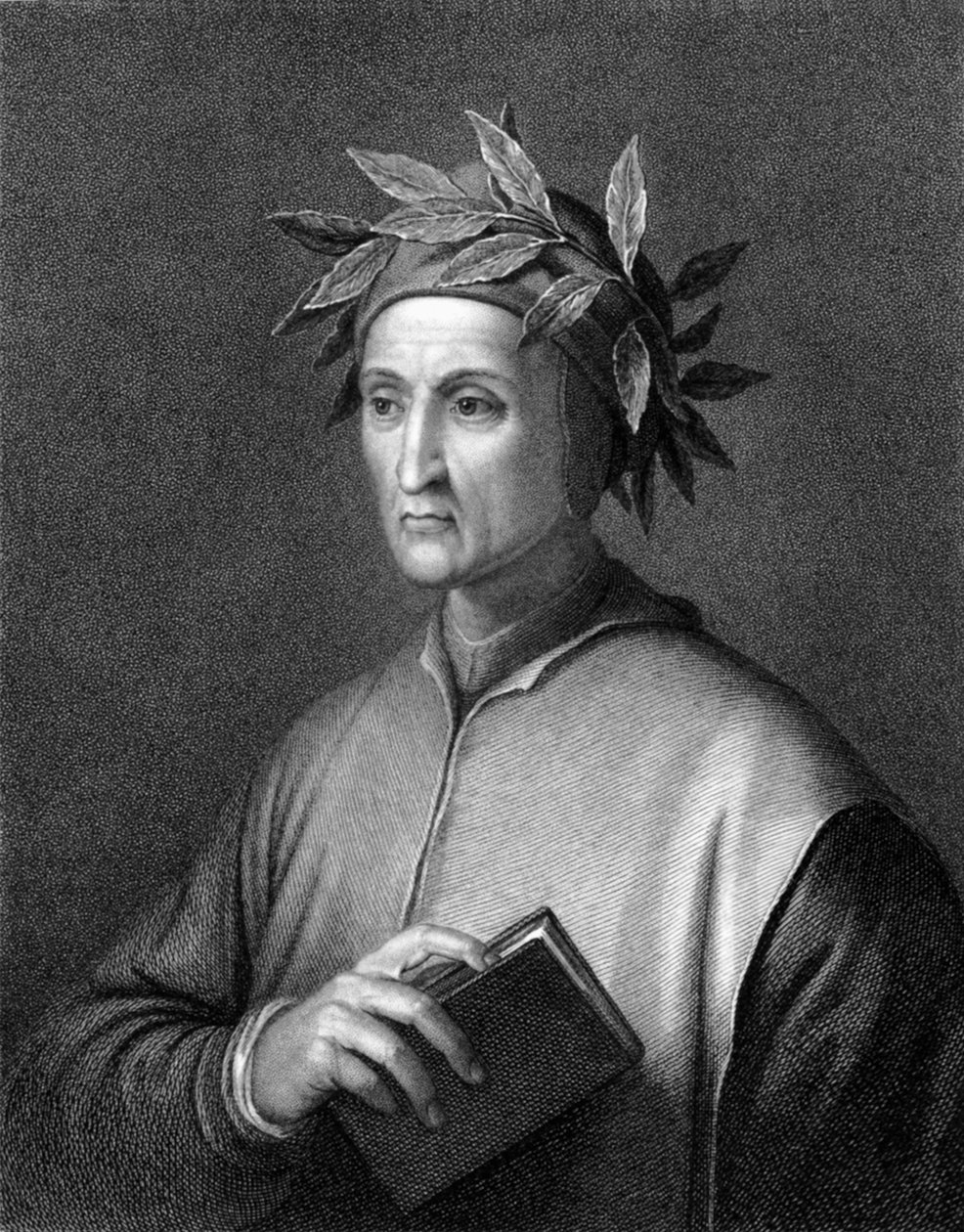 Italienischer Dichter Dante Alighieri von Unbekannt