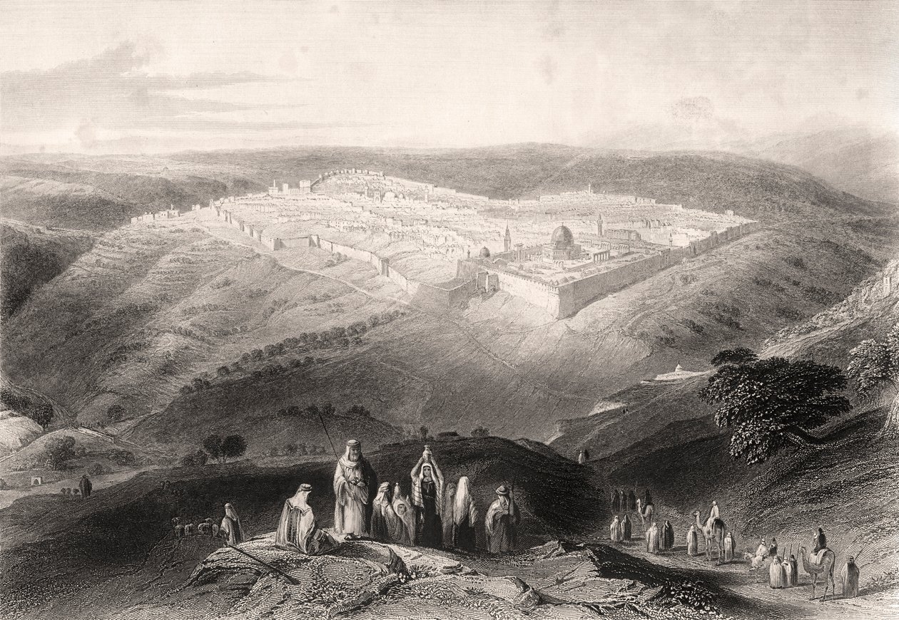 Jerusalem von Unbekannter Künstler