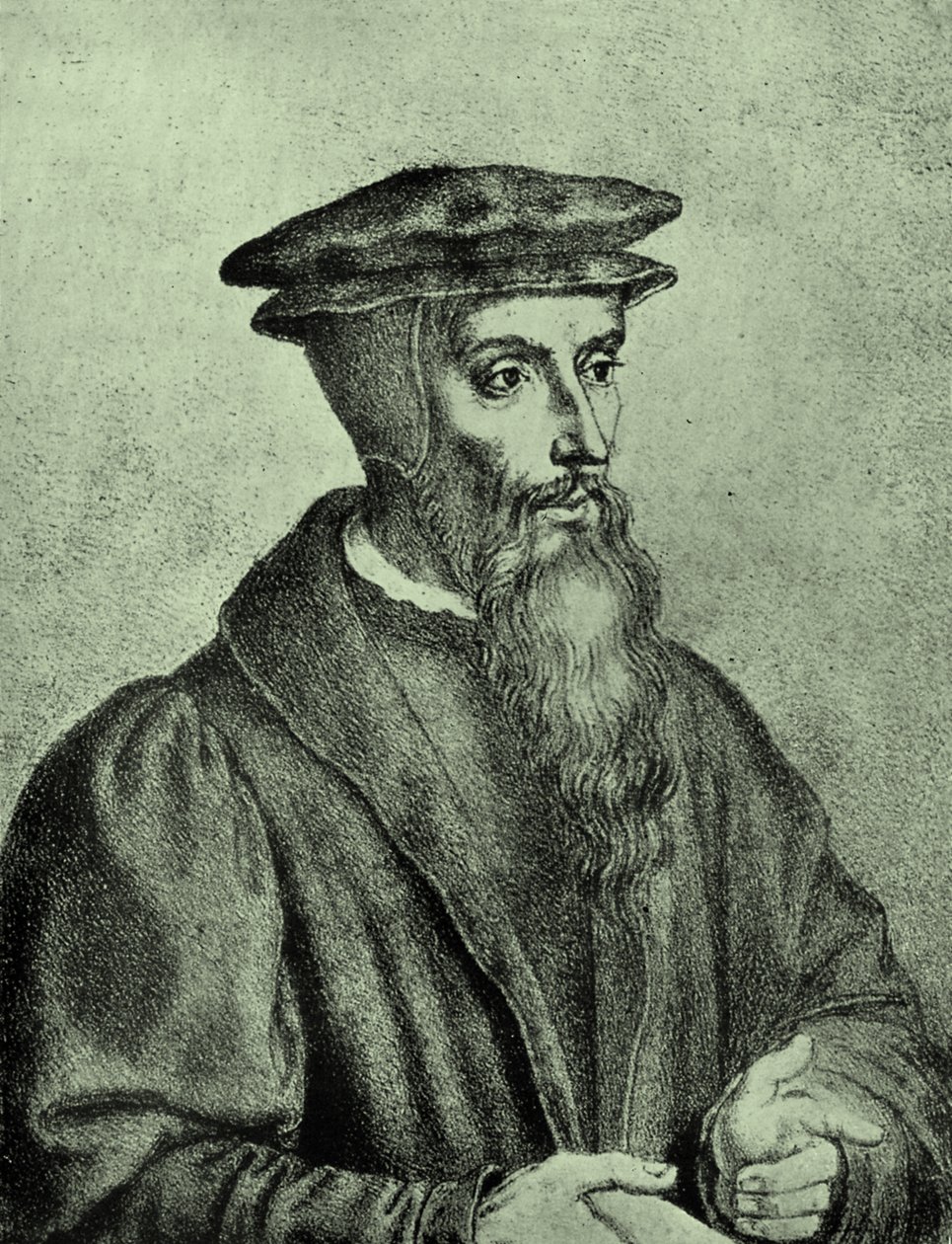 Johannes Calvin von Unbekannter Künstler