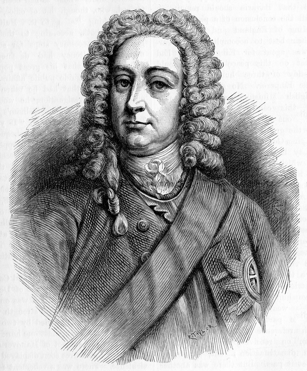 König Georg II. - Porträt von Unbekannter Künstler