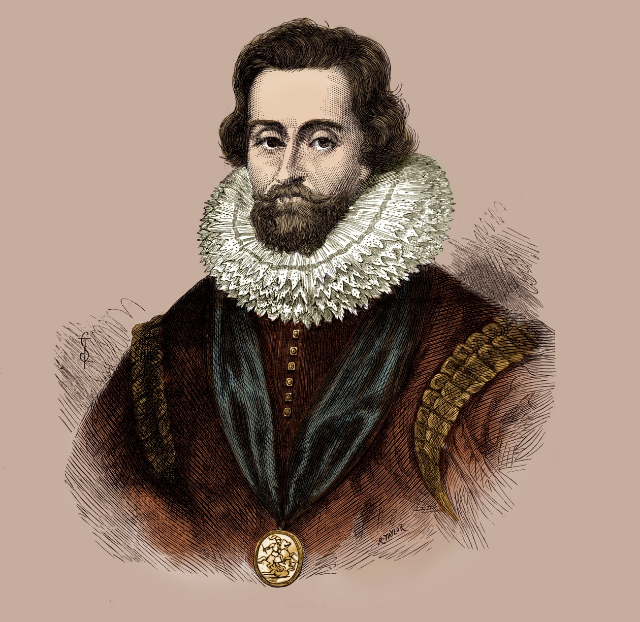 König James I. von Unbekannter Künstler