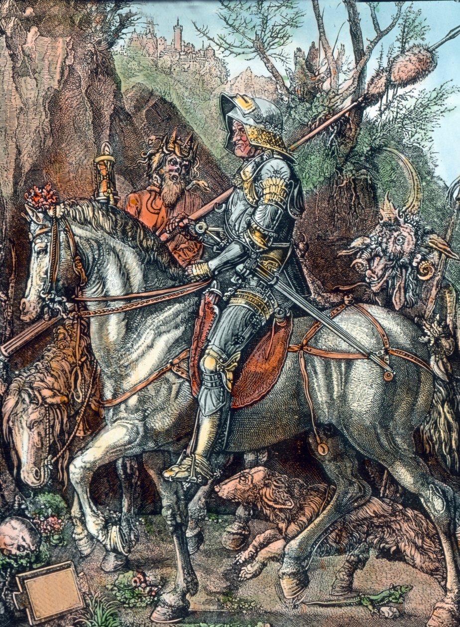 Ritter, Tod und Teufel von Unbekannter Künstler