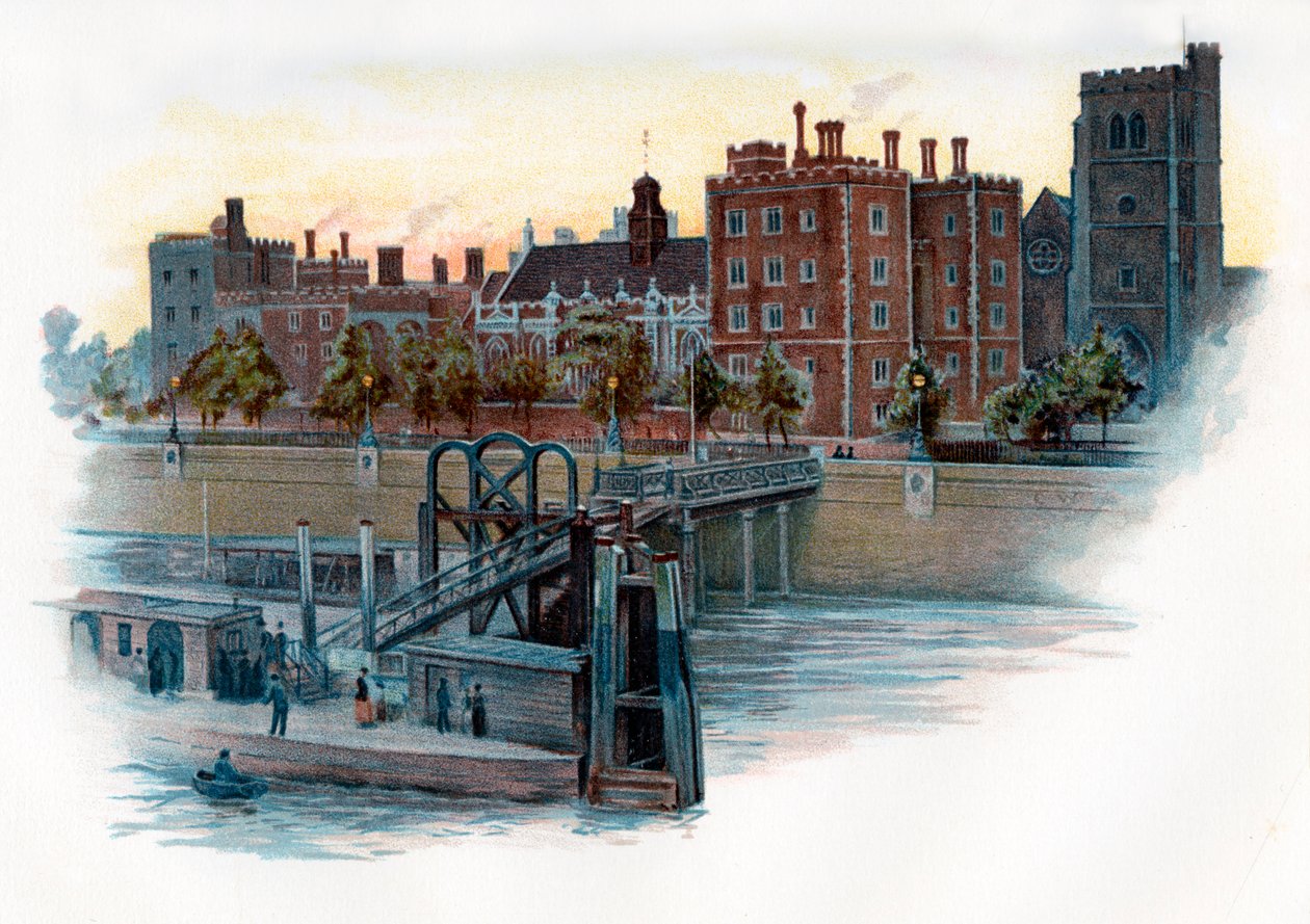 Lambeth Palace von Unbekannter Künstler