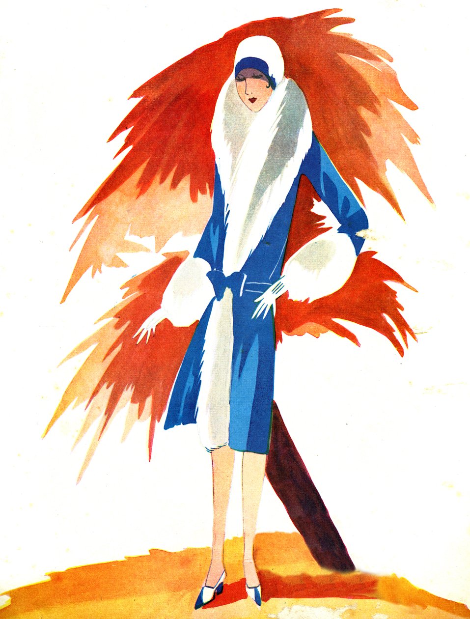 Le Miroir des Modes September 1927 von Unbekannter Künstler