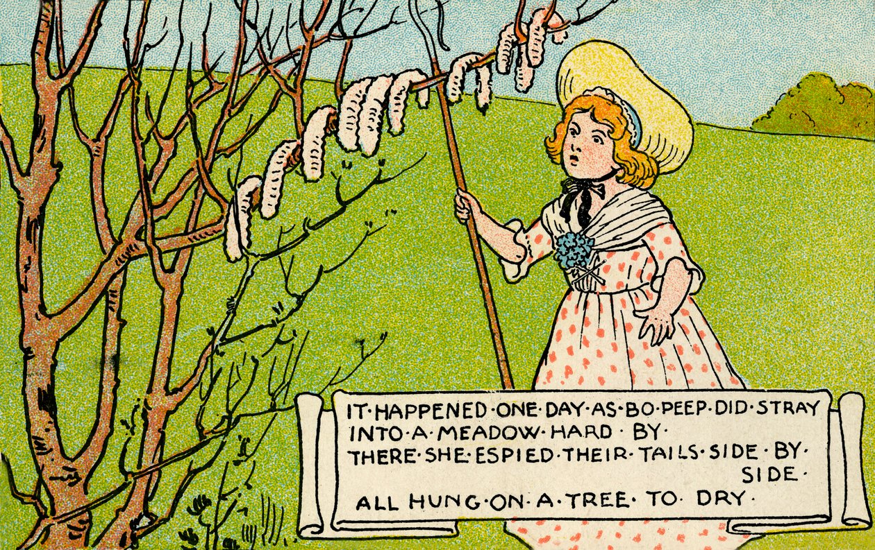 Little Bo Peep von Unbekannter Künstler