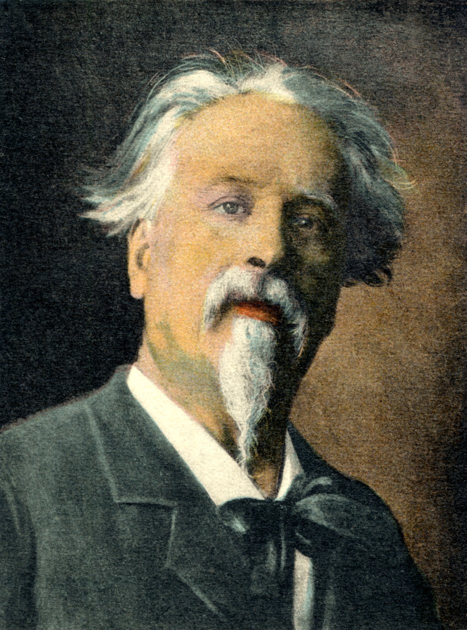MISTRAL Frédéric Porträt französischer Dichter (Druck) von Unbekannter Künstler
