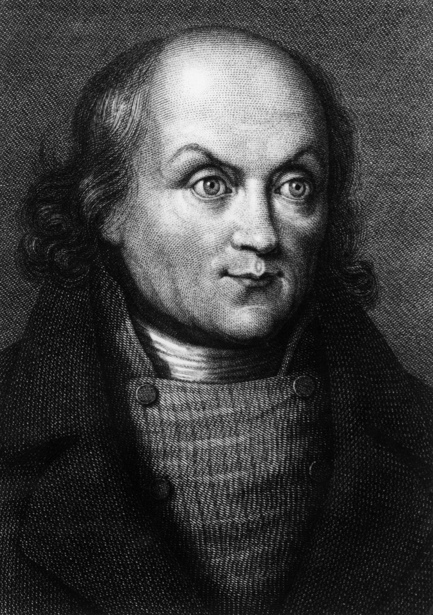 Hans Georg Nägeli (s/w Foto) von Unbekannt
