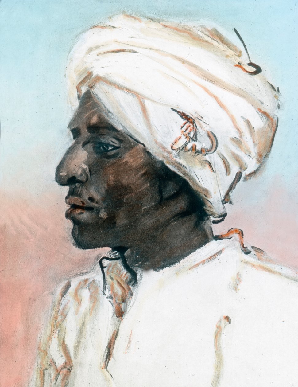 Afrikanischer Kopf von Unbekannter Künstler