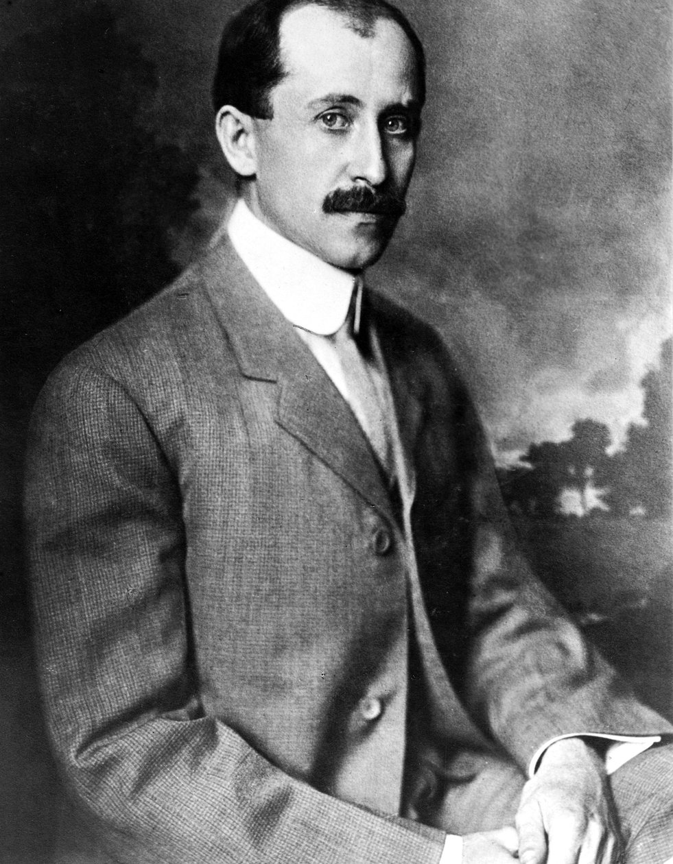 Orville Wright, amerikanischer Flieger, ca. 1905 von Unbekannt