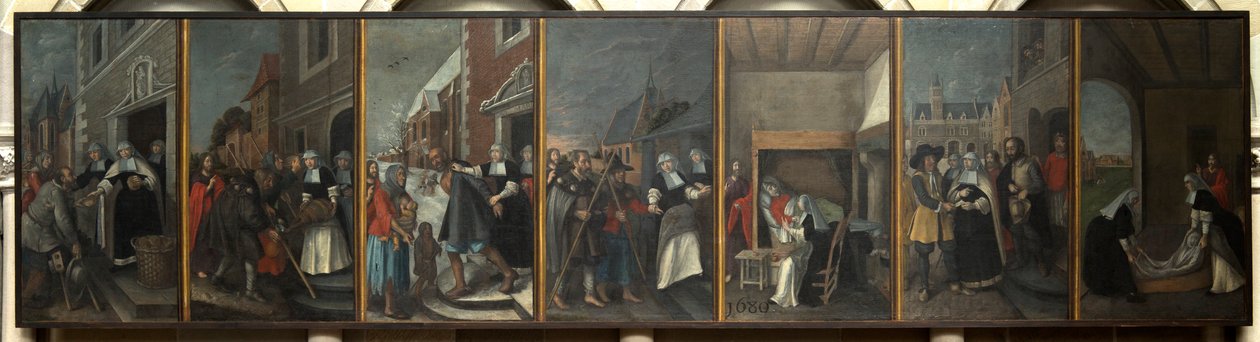 Pfarrkirche Sint-Maarten. von Unbekannter Künstler