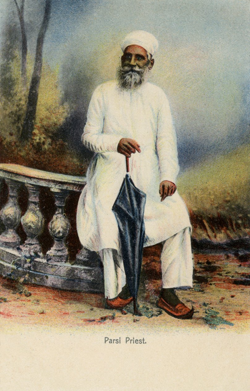 Parsi Priester, Britisch-Indien von Unbekannter Künstler