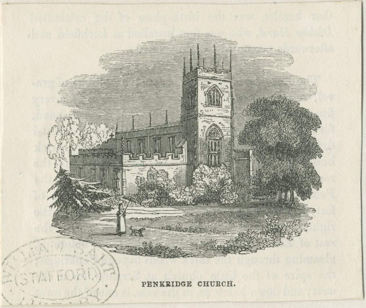 Penkridge Kirche von Unbekannt