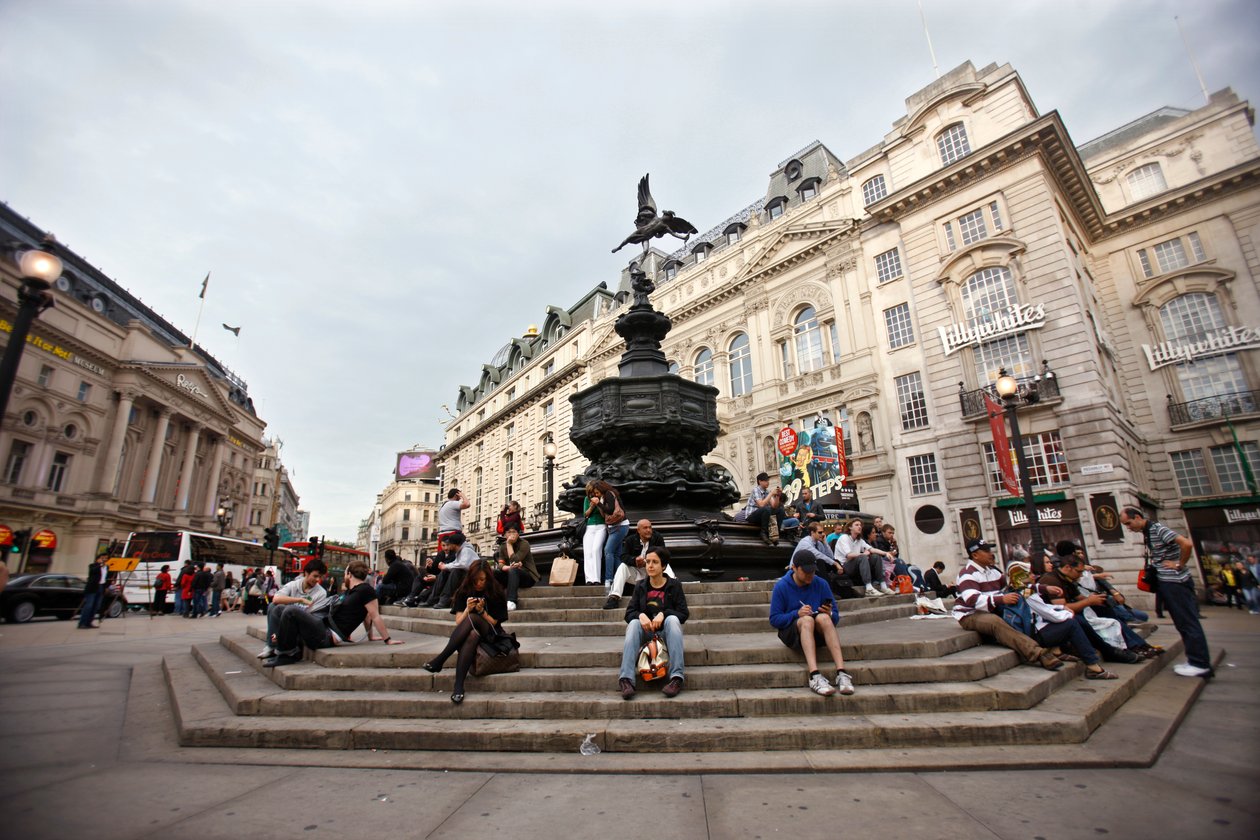 Piccadilly Circus, London (Foto) von Unbekannt