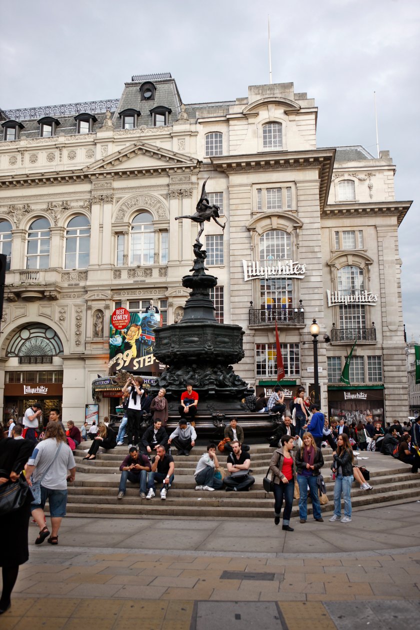 Piccadilly Circus, London (Foto) von Unbekannt