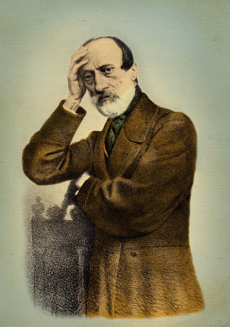Porträt von Giuseppe Mazzini von Unbekannter Künstler