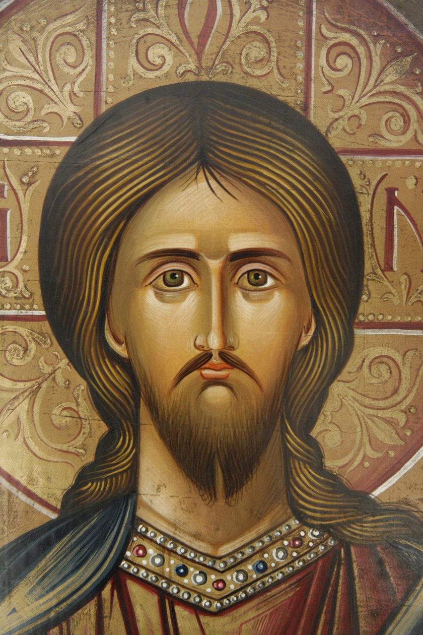 Porträt von Jesus, Jerusalem, Israel von Unbekannt