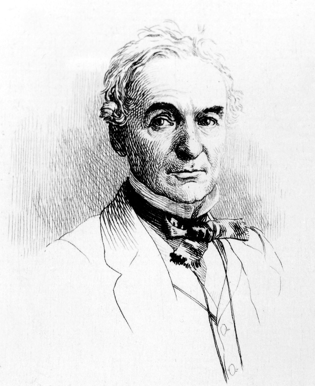 Prosper Merimee (1803-1870) französischer Schriftsteller von Unbekannter Künstler