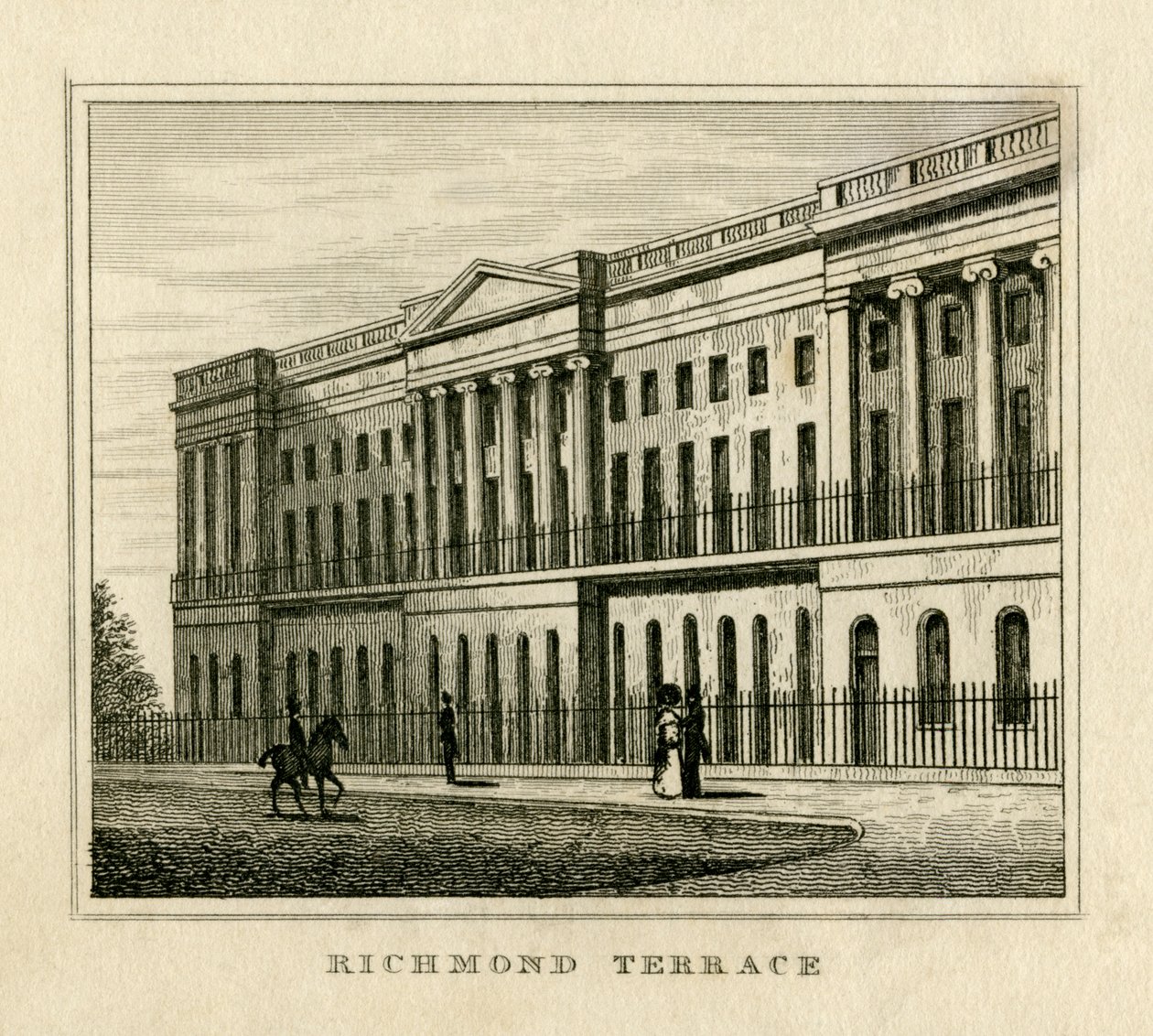 Richmond Terrasse von Unbekannt