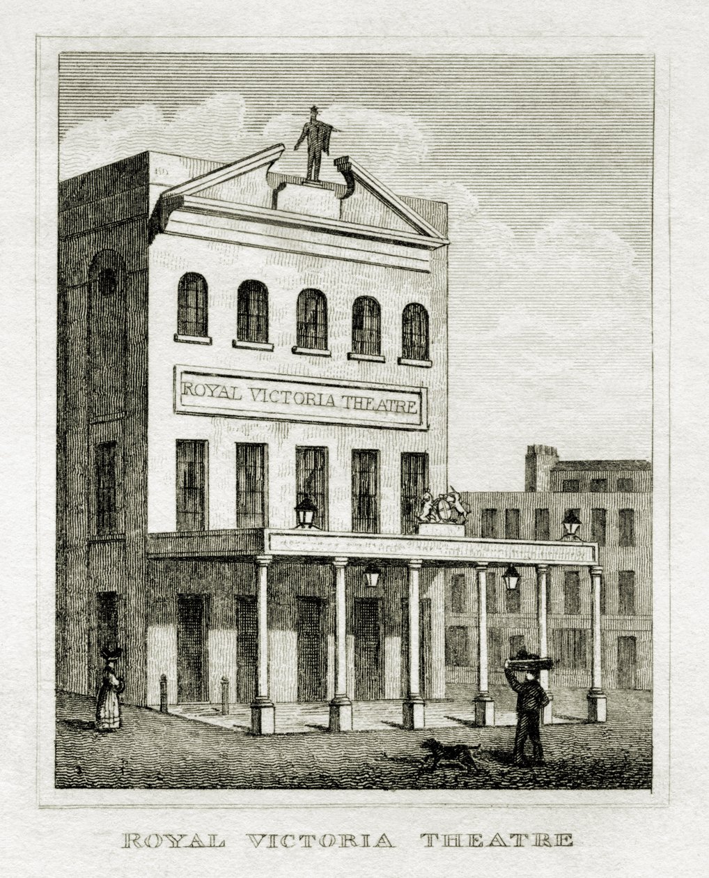 Royal Victoria Theatre von Unbekannt