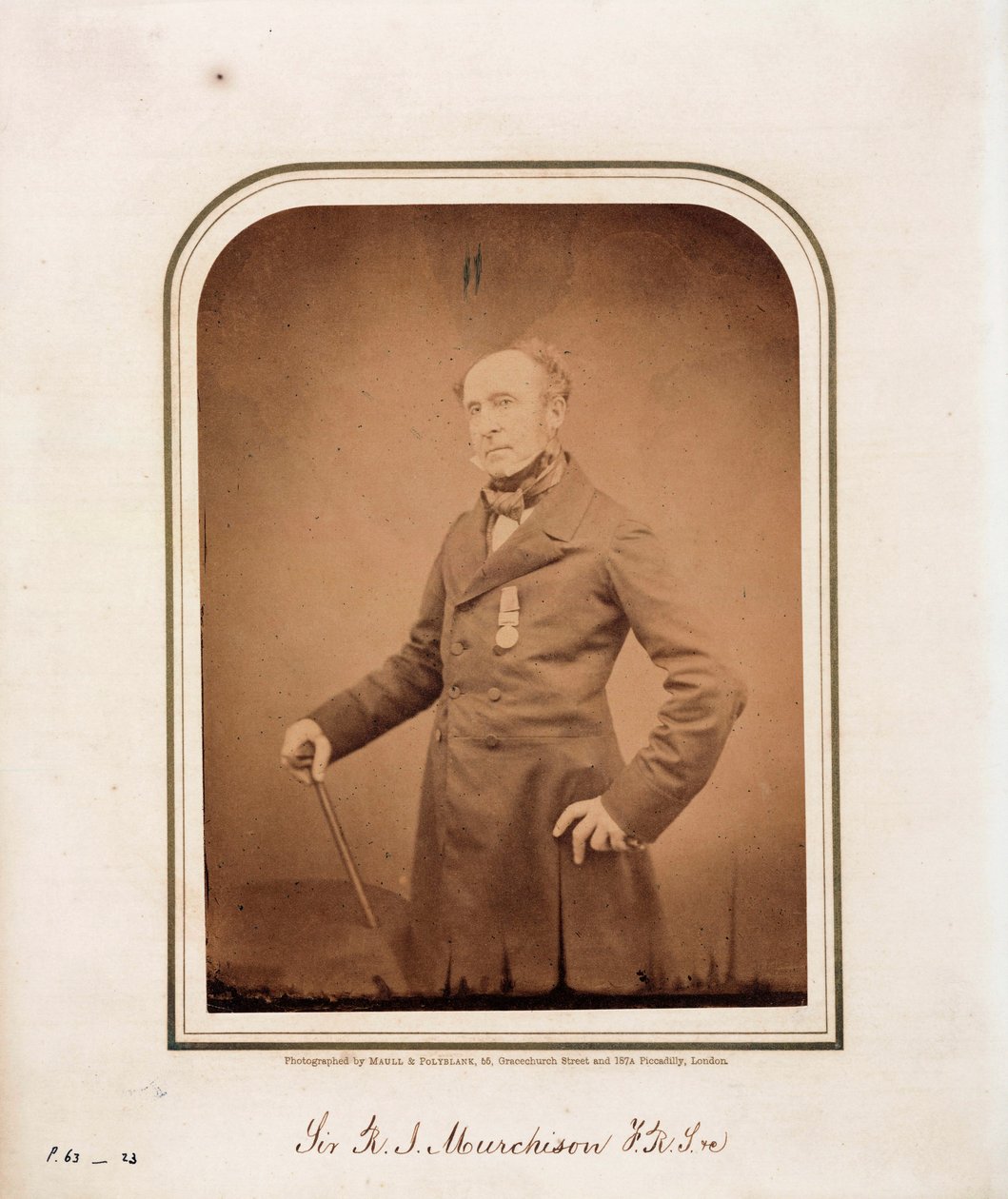 Sir Roderick Impey Murchison, schottischer Geologe von Unbekannt