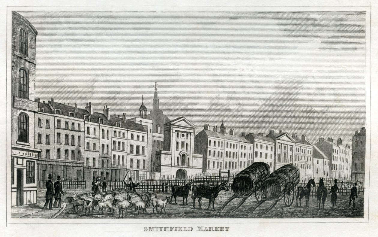 Smithfield Markt von Unbekannt