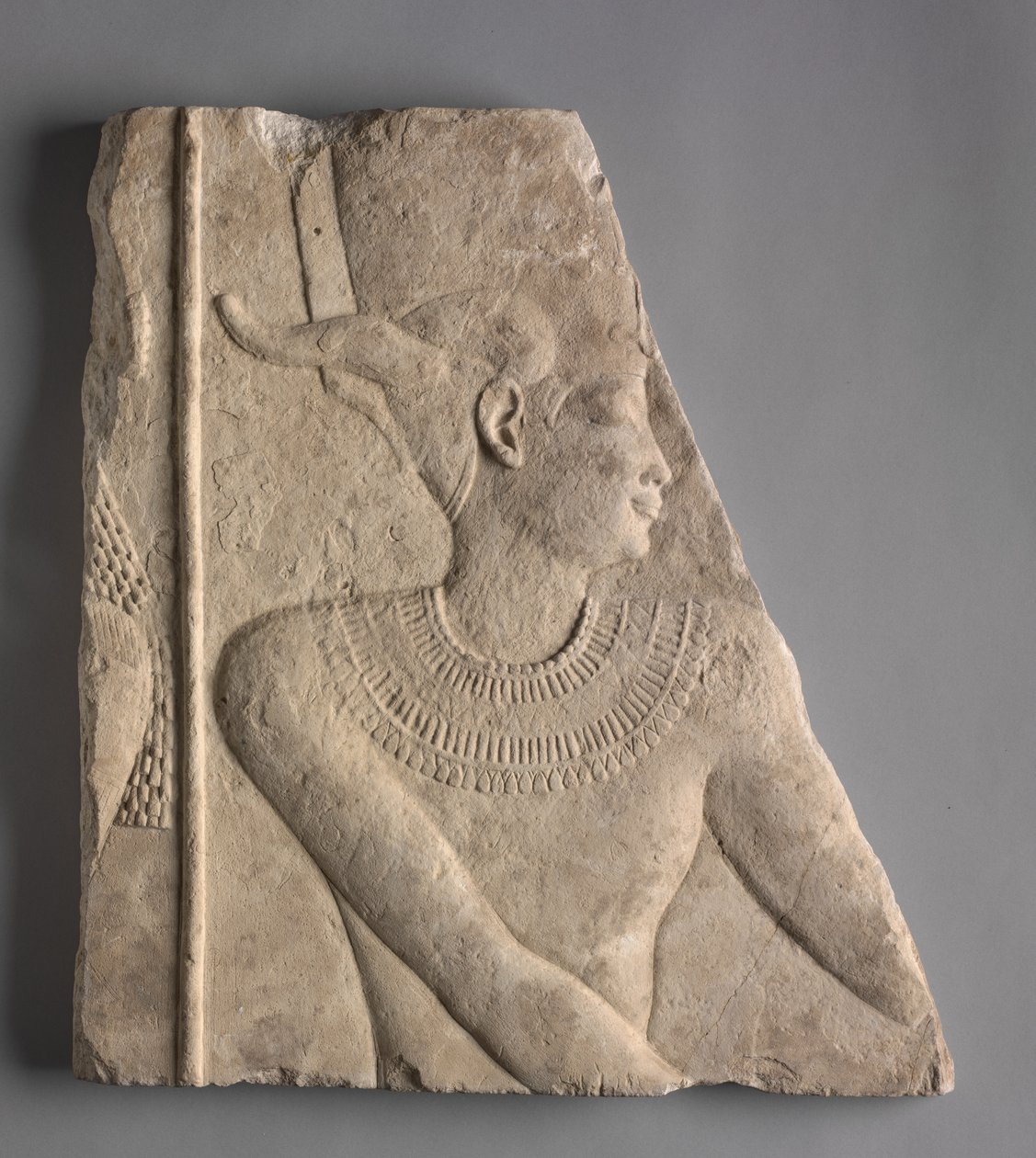 Tempelrelief einer Gottheit, 360-246 v. Chr. von Unbekannt