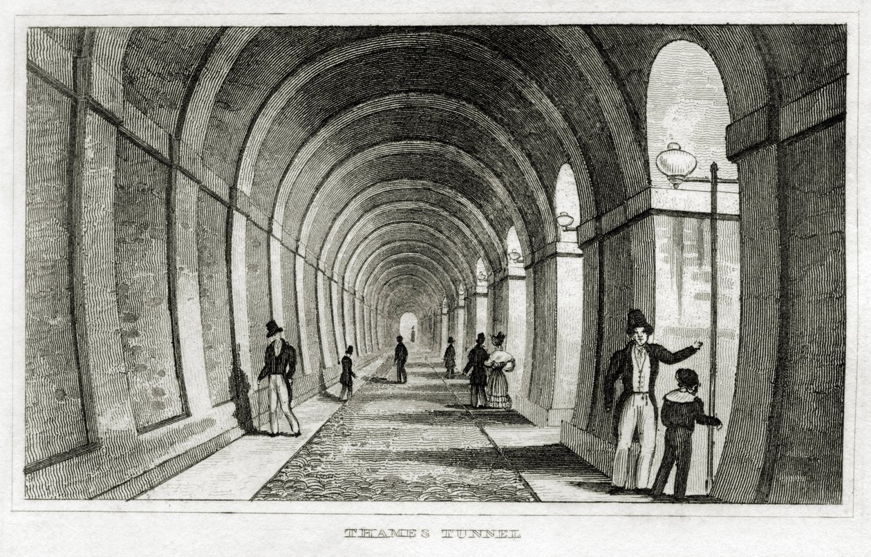 Thames Tunnel von Unbekannt