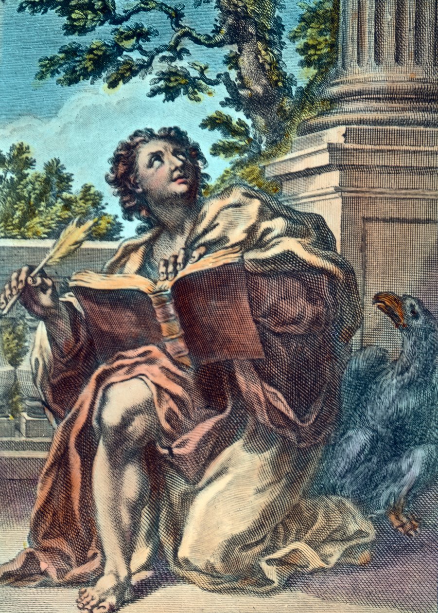 Der Evangelist Lukas von Unbekannter Künstler