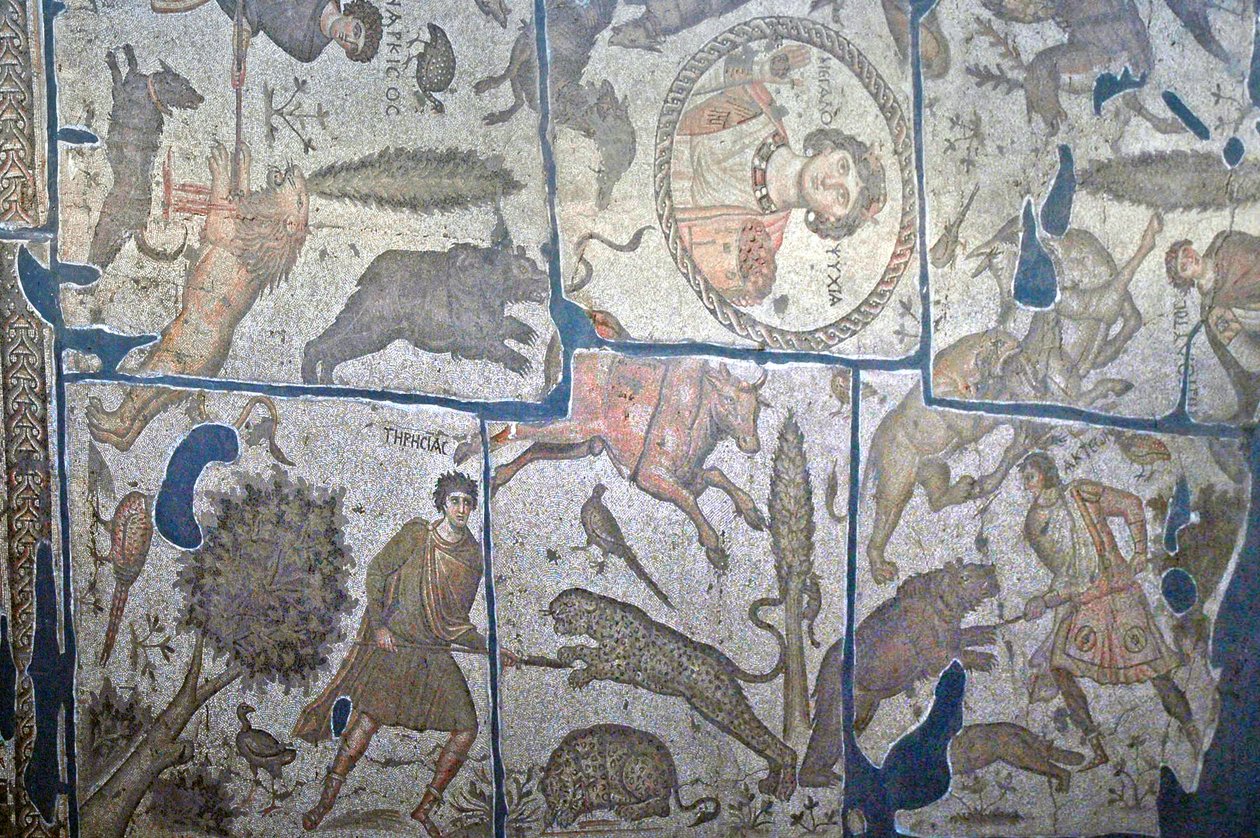 Das Vakto-Mosaik aus Vakto, Türkei von Unbekannt