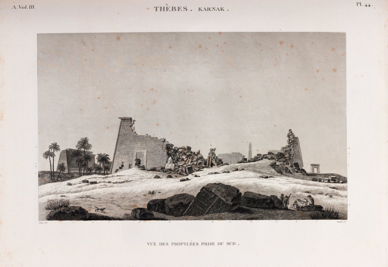 Theben: Karnak von Unbekannt