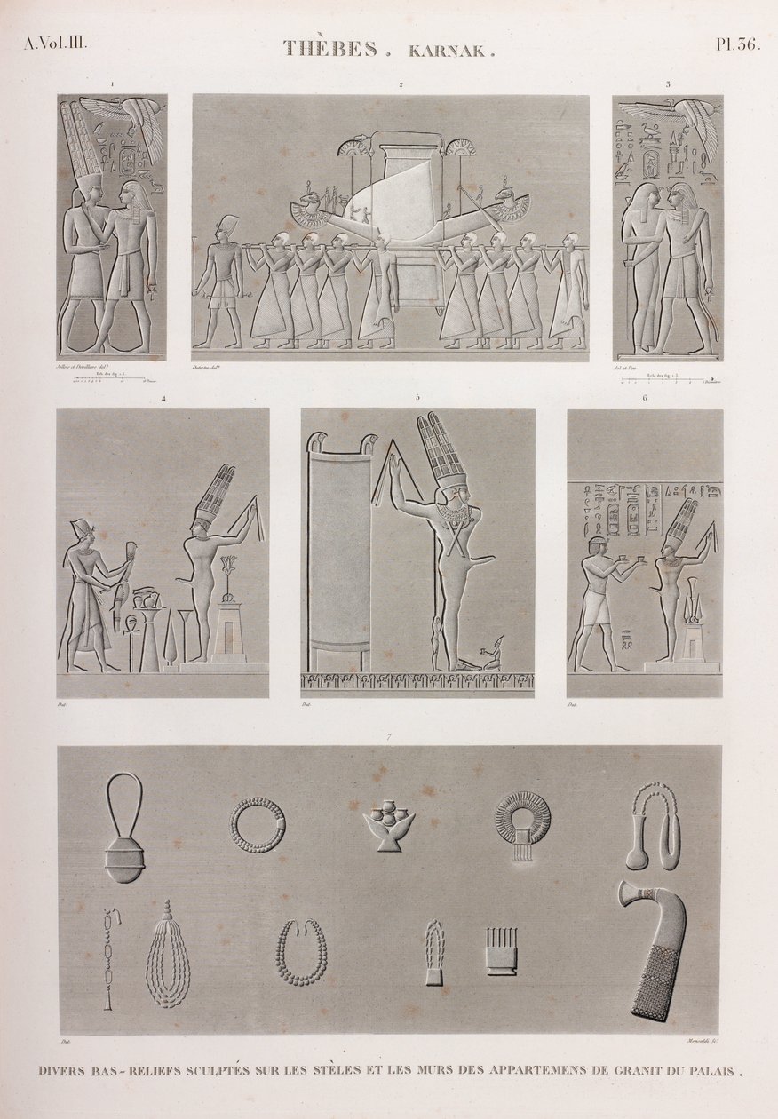 Theben, Karnak von Unbekannt