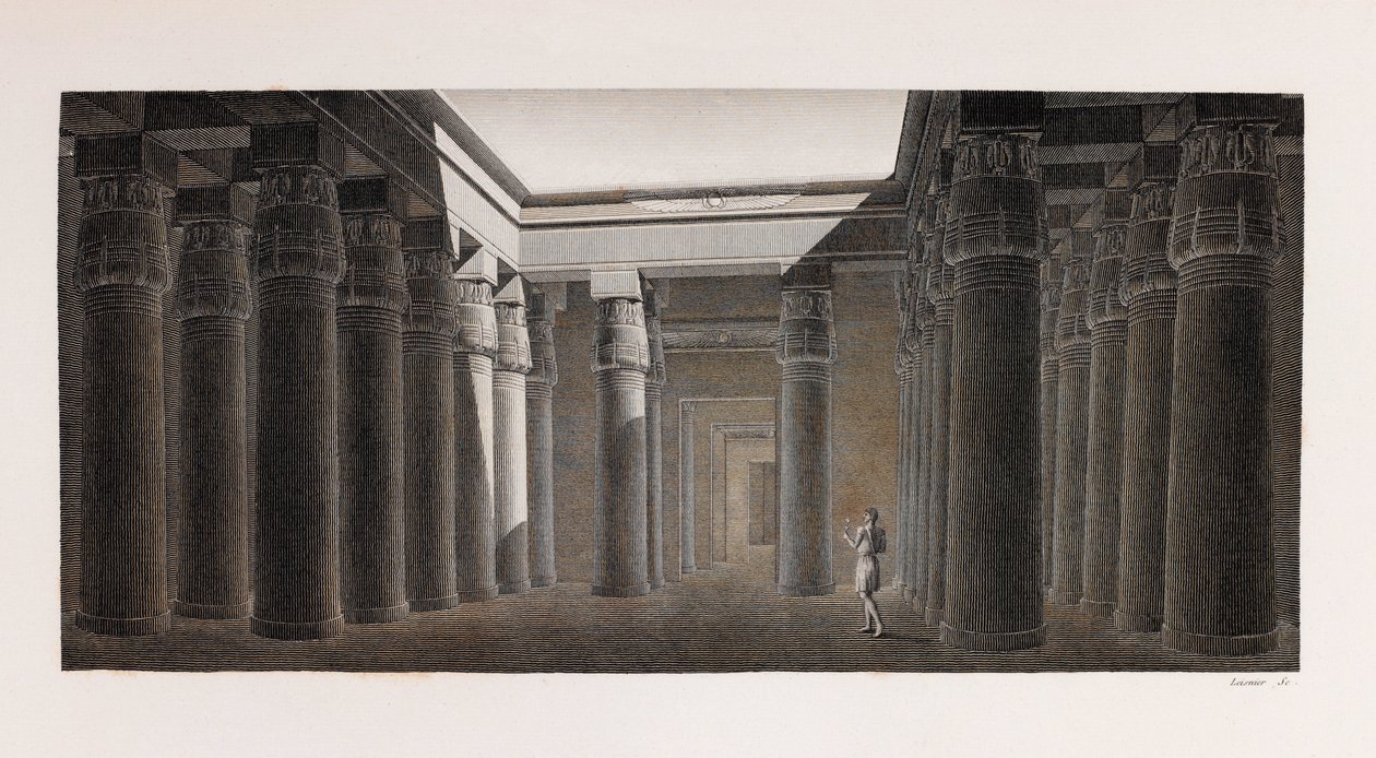 Theben: Karnak (Nahaufnahme) von Unbekannt