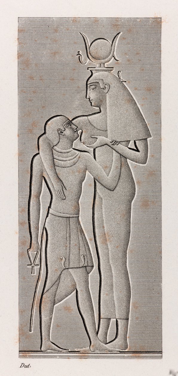 Theben, Karnak (Nahaufnahme) von Unbekannt