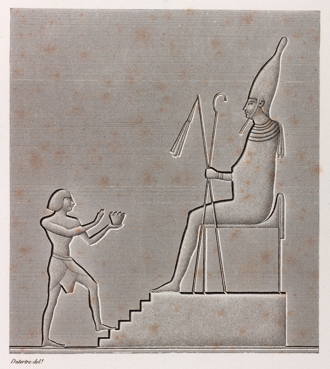 Theben, Karnak (Nahaufnahme) von Unbekannt
