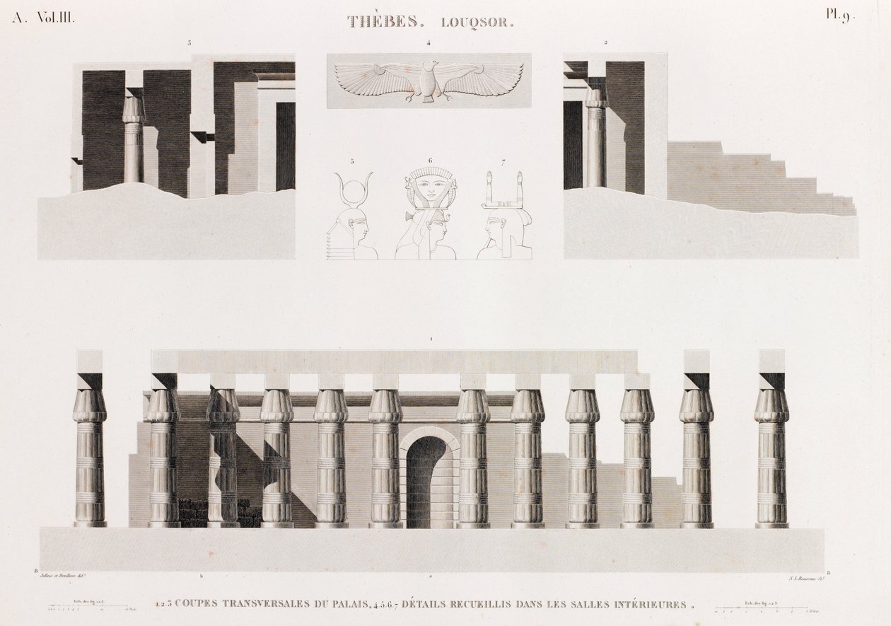 Theben, Luxor von Unbekannt