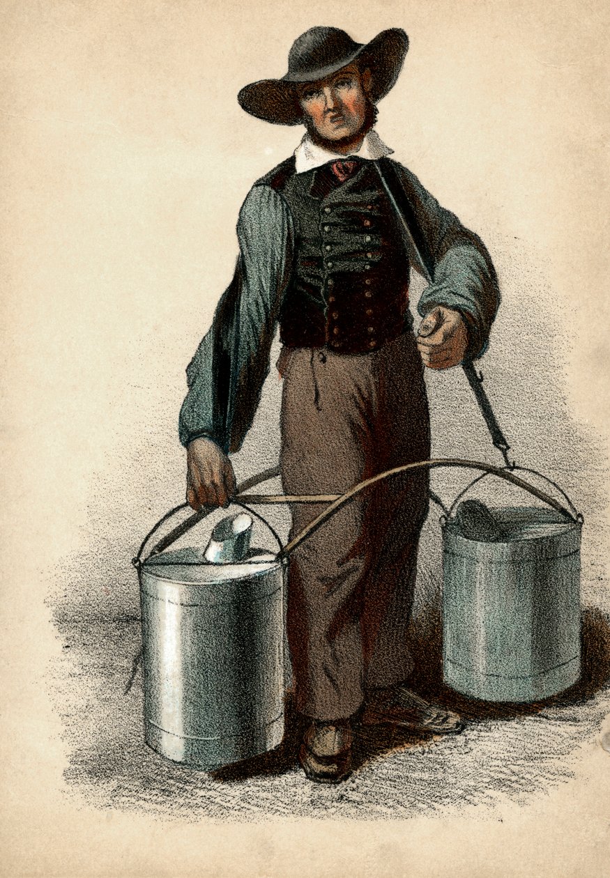 Ein Wasserträger von Unbekannter Künstler