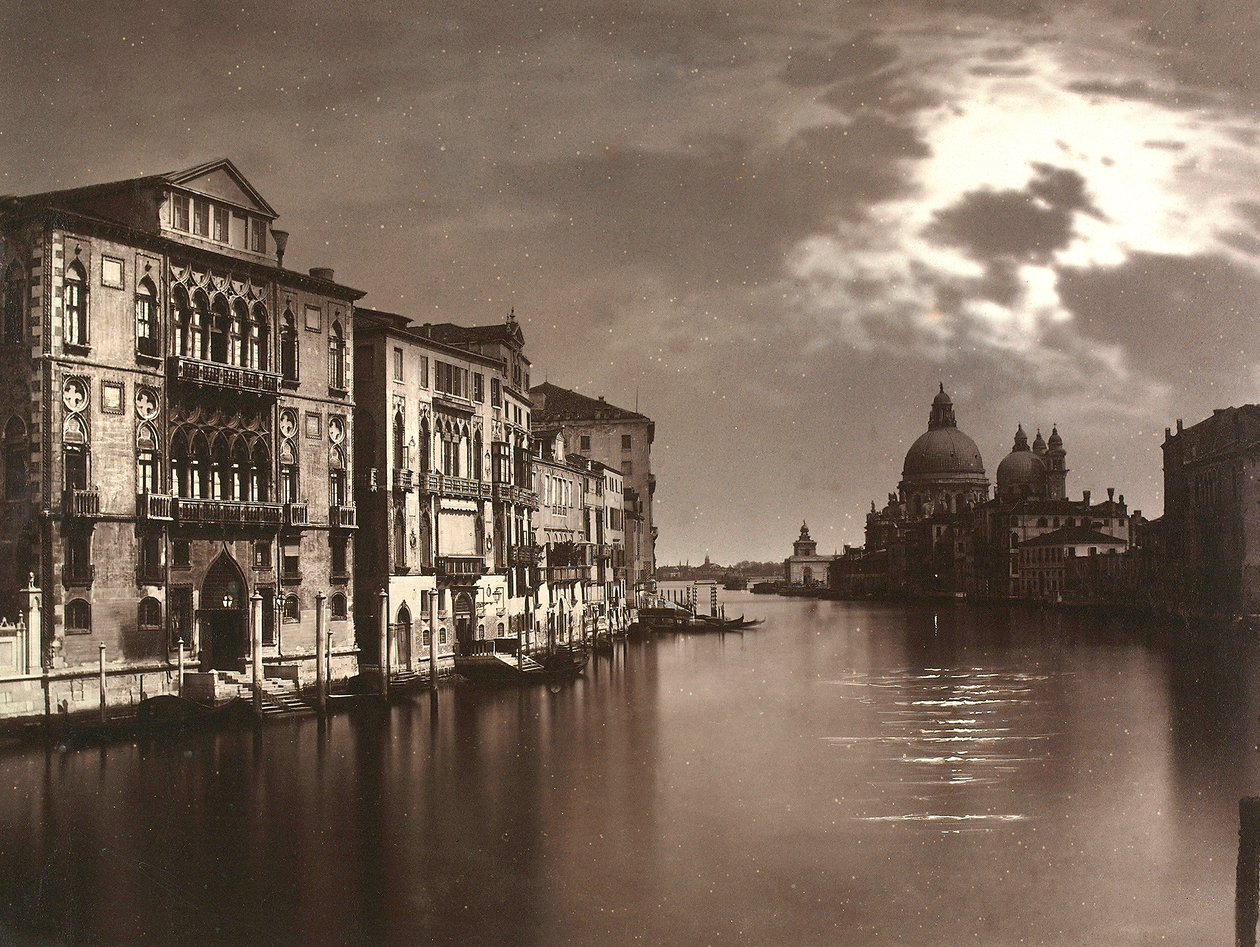 "Venedig bei Mondschein" von Unbekannter Künstler