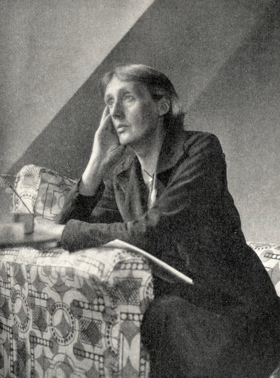 Virginia Woolf - Porträt von Unbekannter Künstler
