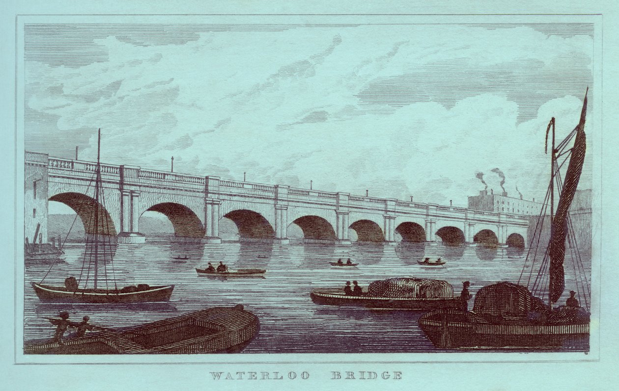 Waterloo Brücke von Unbekannt