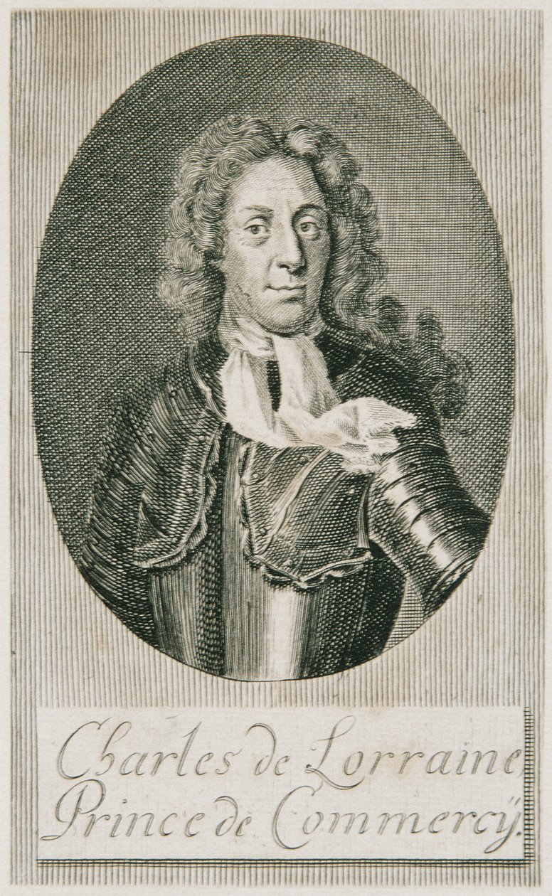 Karl V. Leopold Herzog von Lothringen von Unbekannter Stecher