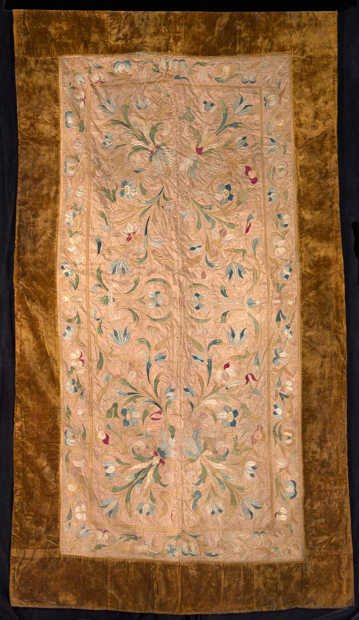 Brocade Stoff von Unidentified