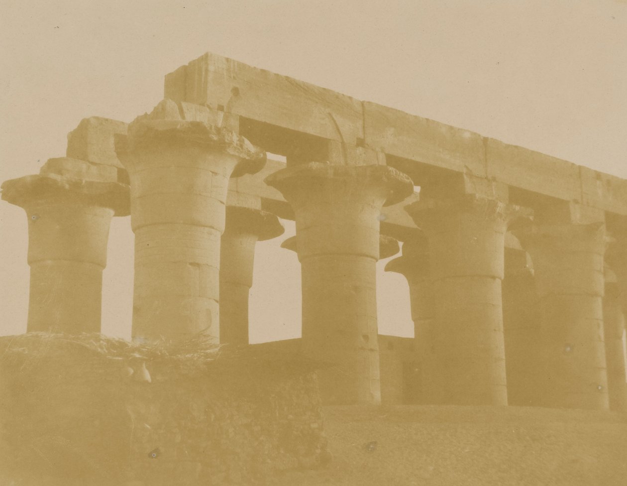 Kolonnade, Luxor von Unidentified